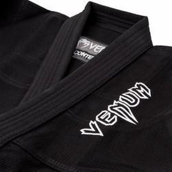 Venum Kids Contender BJJ Gi - Black - C00