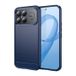 Xiaomi Étui Xiaomi Redmi K90 Pro Max/Poco F8 Ultra en TPU Brossé - Fibre de Carbone - Bleu