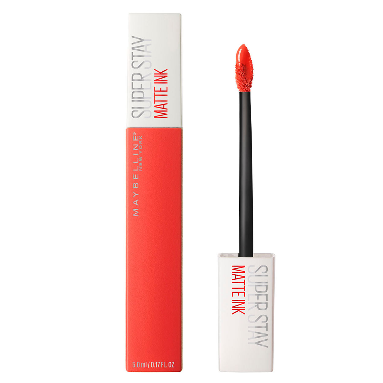Maybelline SuperStay Matte Ink Lipstick - 25 Heroine - Rood - Matte, Langhoudende Lippenstift - 5 ml