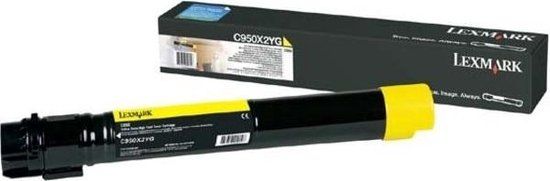 Lexmark C950X2YG Yellow Toner Cartridge - 24000 Pages - Compatible with C950de