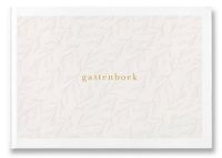 Maan Amsterdam Gastenboek A4 104 Pagina's Hardcover Beige