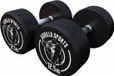 Gorilla Sports Dumbbell set 25 kg - Halterset - 2x12,5 kg - Dumbells - Gietijzer