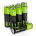 Green Cell 8 stuks AA Ni-MH 2600 mAh 1,2 V voorgeladen batterijen
