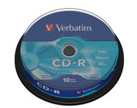 Verbatim CD-R Extra Protection 700 MB 52x 10 stuks