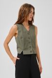 My Essential Wardrobe Bodywarmer 'MWGisva' lichtgroen