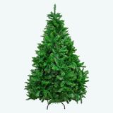 Kerstboom 240 cm sneeuwbedekte kerstboom optionele kerstverlichting kerstboomdecoratie 869 takken