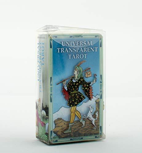 SCARABEO-JEUX Universal Transparent Tarot 78 Card Tarot Deck