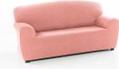 Sofakover Bankbedekking Romeo 2 plaatsen - Licht Roze