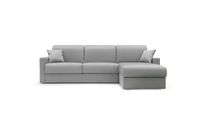 Aubin Canapé d'angle convertible et réversible tissu déhoussable