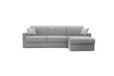 Aubin Canapé d'angle convertible et réversible tissu déhoussable