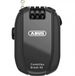 Abus Combiflex 85 - Antivol de vélo - Noir - 85cm