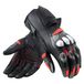 REV'IT! League 2 Gants Noir Néon Rouge Taille 2XL