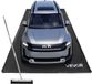 VEVOR Tapis de sol de garage en PVC, antidérapant (2,4 x 4,9 x 0,03 m) avec racloir, durable et étanche, protège le sol de la neige, de la pluie et de la boue, noir