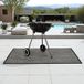 Home Deco Factory Tapis Barbecue Protection Noir Et Beige