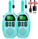 Talkie-walkie enfants - 8 canaux - Rechargeable - Lampe de poche - Bleu
