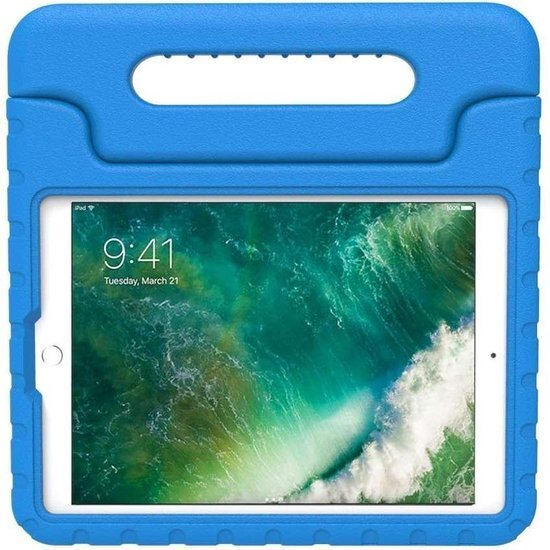 Just in Case Kids Case Stand EVA hoes voor iPad 9.7 (2017 2018) - blauw