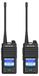 Talkie-walkie Bluetooth 5.0 - 1800 mAh - écran 1,77 pouce - portée 3,4 km - Ensemble de 2 - Noir