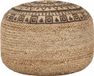 vidaXL Poef handgemaakt 45x30 cm jute bruin
