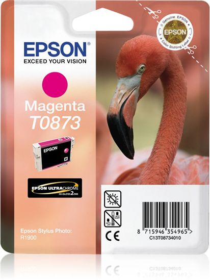 Epson T0873 Magenta inktcartridge - 11ml - C13T08734010