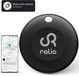 Ralio Traceur Bluetooth pour Android – GPS tracker Fonctionne avec Google Find Hub - Pas d'abonnement - 1 Pack – pile remplaçable – Avec son – Clés, Vélo, Voiture – Localisateur de clés - Noir