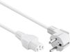 Allteq - Schuko naar C15 apparaatsnoer - 15 meter - Wit