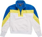 Superdry Mountain Sport Dolman Henley Sweatshirt Vrouw Wit S