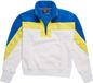 Superdry Mountain Sport Dolman Henley Sweatshirt Vrouw Wit S