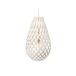 David Trubridge Suspension Koura 50 cm blanche