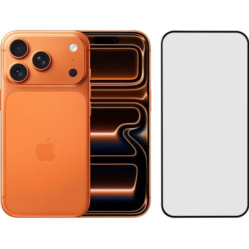 Apple iPhone 17 Pro 512GB Oranje + BlueBuilt Screenprotector Glas