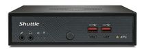 Shuttle Slim AI PC DN11H9 Intel Core Ultra 9 185H, Intel Arc Graphics, 2x HDMI, 2x DP, 4x 2.5 Gbit LAN, VESA