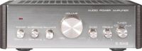 Renkforce E-SA9 Stereoversterker 2 x 12 W Zilver (metallic), Donkerbruin