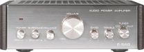 Renkforce E-SA9 Stereoversterker 2 x 12 W Zilver (metallic), Donkerbruin