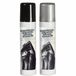 Guirca Spray pour cheveux/peinture corporelle - 2x couleurs - argent et noir - 75 ml