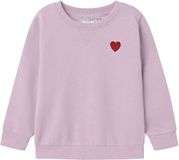 NAME IT NMFVIMA LS SWEAT BRU NOOS Meisjes Sweater Katoen/Polyester Winsome Orchid Maat 92
