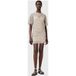 AllSaints Eva Emb Dress Blanc/argent Taille : 2