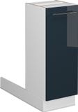 Vicco Fame-Line Keukeneiland – 30 cm zonder werkblad Donkerblauw hoogglans
