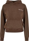 Urban Classics Small Embroidery Terry Hoodie/trui Bruin XS
