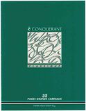 Conquerant 100104302 schrijfblok & schrift 96 vel Rood, Groen, Oranje, Blauw