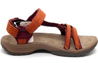 Teva W Terra Fi Lite Suede Dames Sandalen - Rood/Oranje - Maat 39