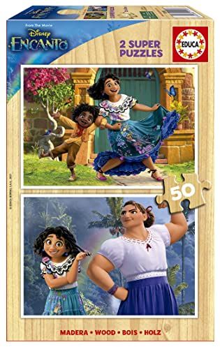 Educa Encanto Disney - Houten Puzzel - 50 Delen