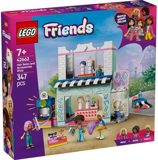 LEGO Friends Kapsalon en accessoirewinkel Speelgoedwinkel Set - 42662