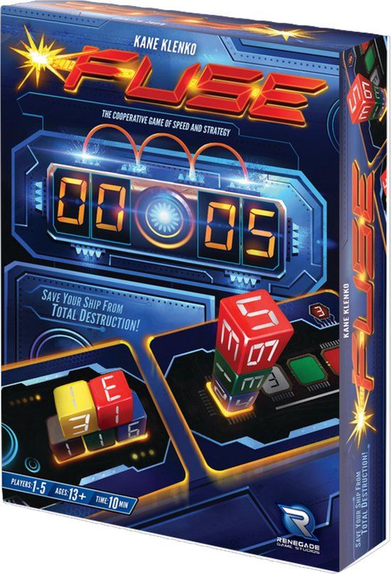 Renegade Game Studios Fuse - Coöperatief Dobbelspel in Real-Time - Engelstalig