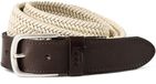 Joop! Jeans Riem Leder - Mannen - 105 cm - wit