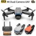 SZSMART drone 4K (double caméra - autonomie : 15 min - noir)