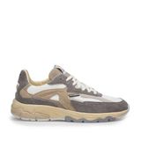 Floris van Bommel De Rezer 02.11 suède sneaker licht grijs