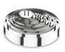 Lacor 68422 Cakevorm Rond RVS/Staal Zilver 22 x 4 cm