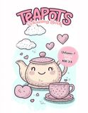 Teapots Colouring Book Vol. 1