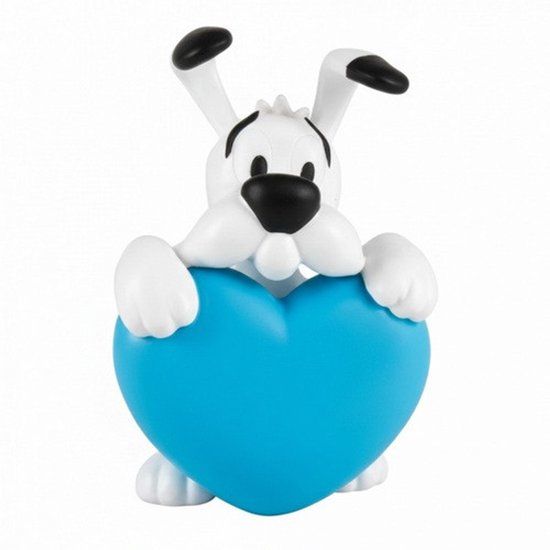 Plastoy Idefix speelfiguurtje met blauw hart - Liefde