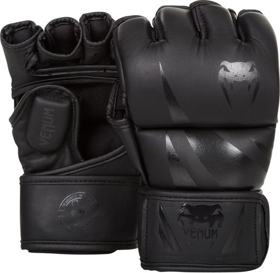 Venum Challenger MMA Gloves Black / Black-S