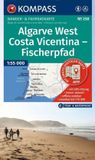 258 KOMPASS Wanderkarte 258 Algarve West, Costa Vicentina - Fischerpfad 1:55.000